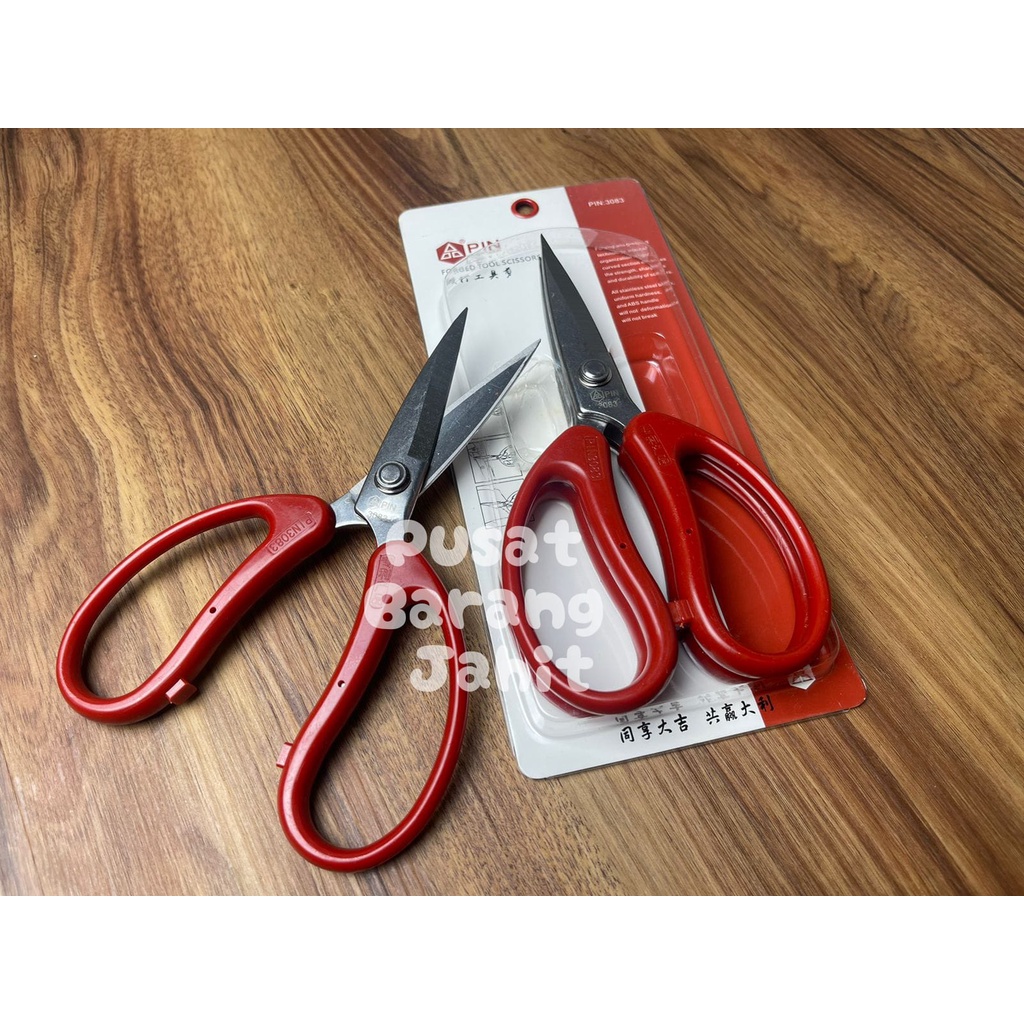 Gunting Kain/Dapur Potong Bahan Pin 3083 (8&quot;) Tailor Scissors / Gunting Kodok