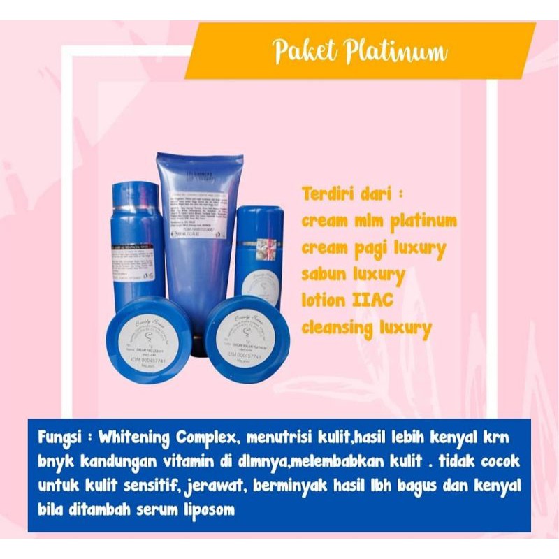 BEAUTY ROSSA PAKET PLATINUM / LUXURY