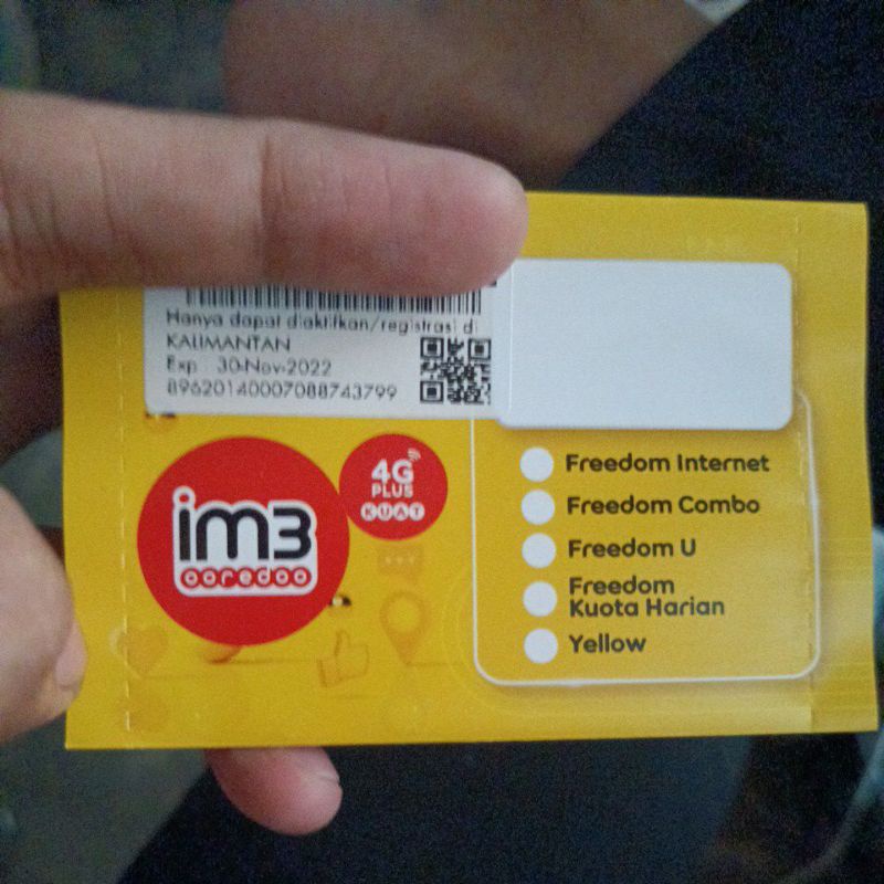 sp indosat kosong