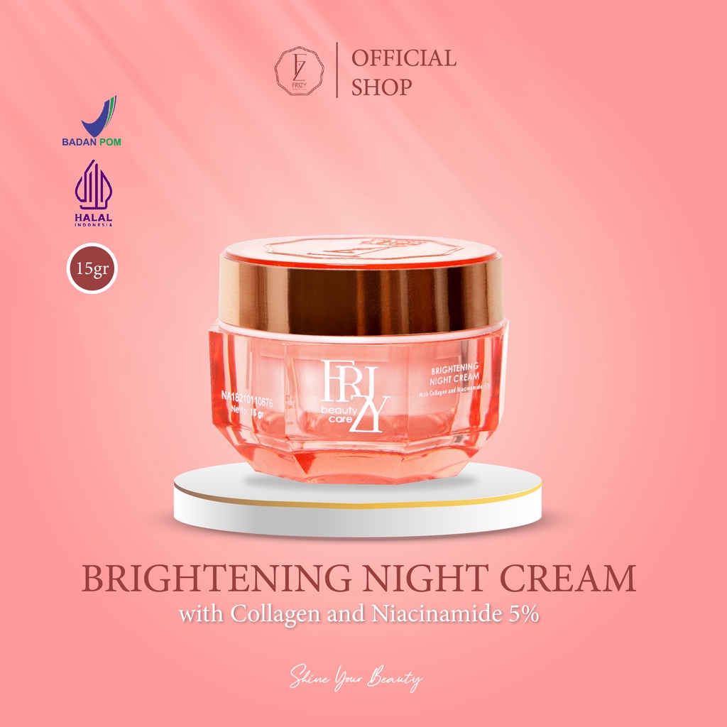 Paket Frizy BB Glow Brightening  Series Skincare Pencerah glowing BPOM HALAL