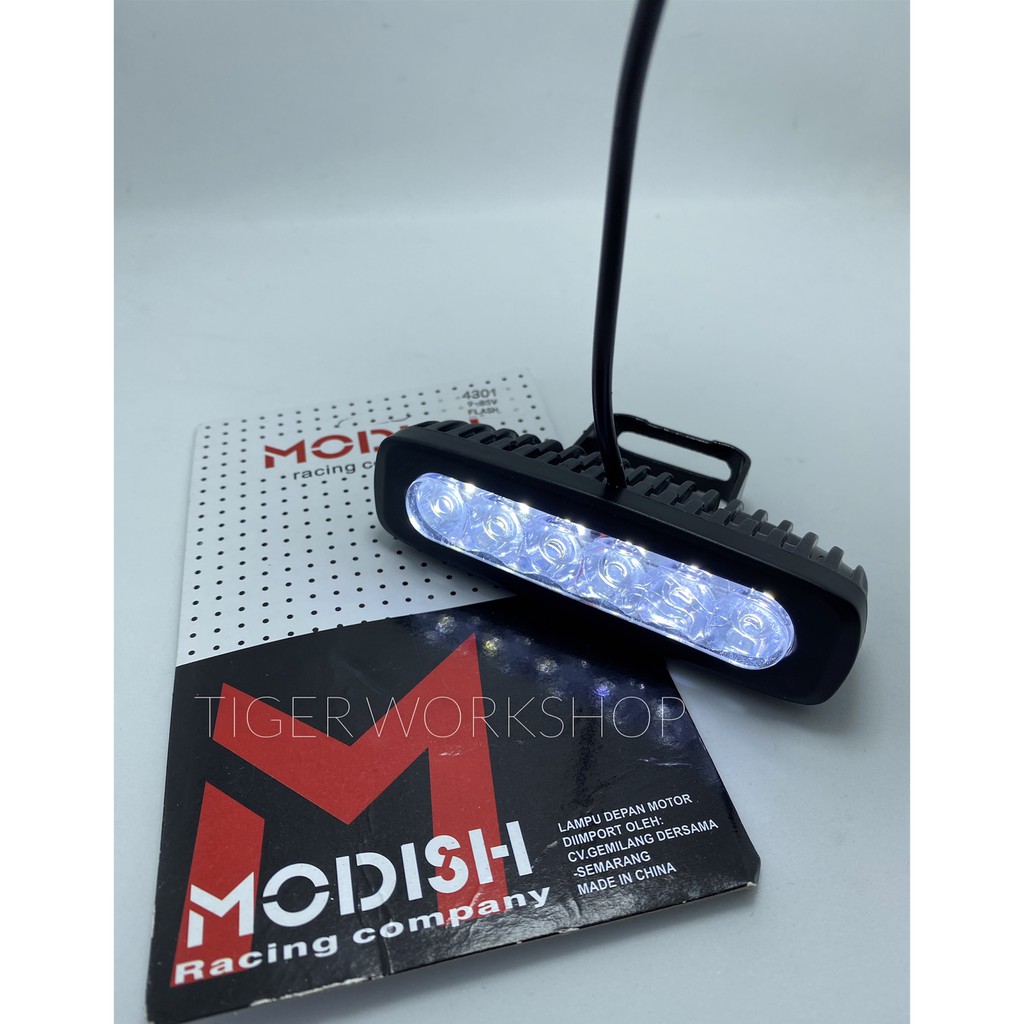 Lampu Tembak 2 Mode Cahaya Putih Sorot 6 Mata CWL LED