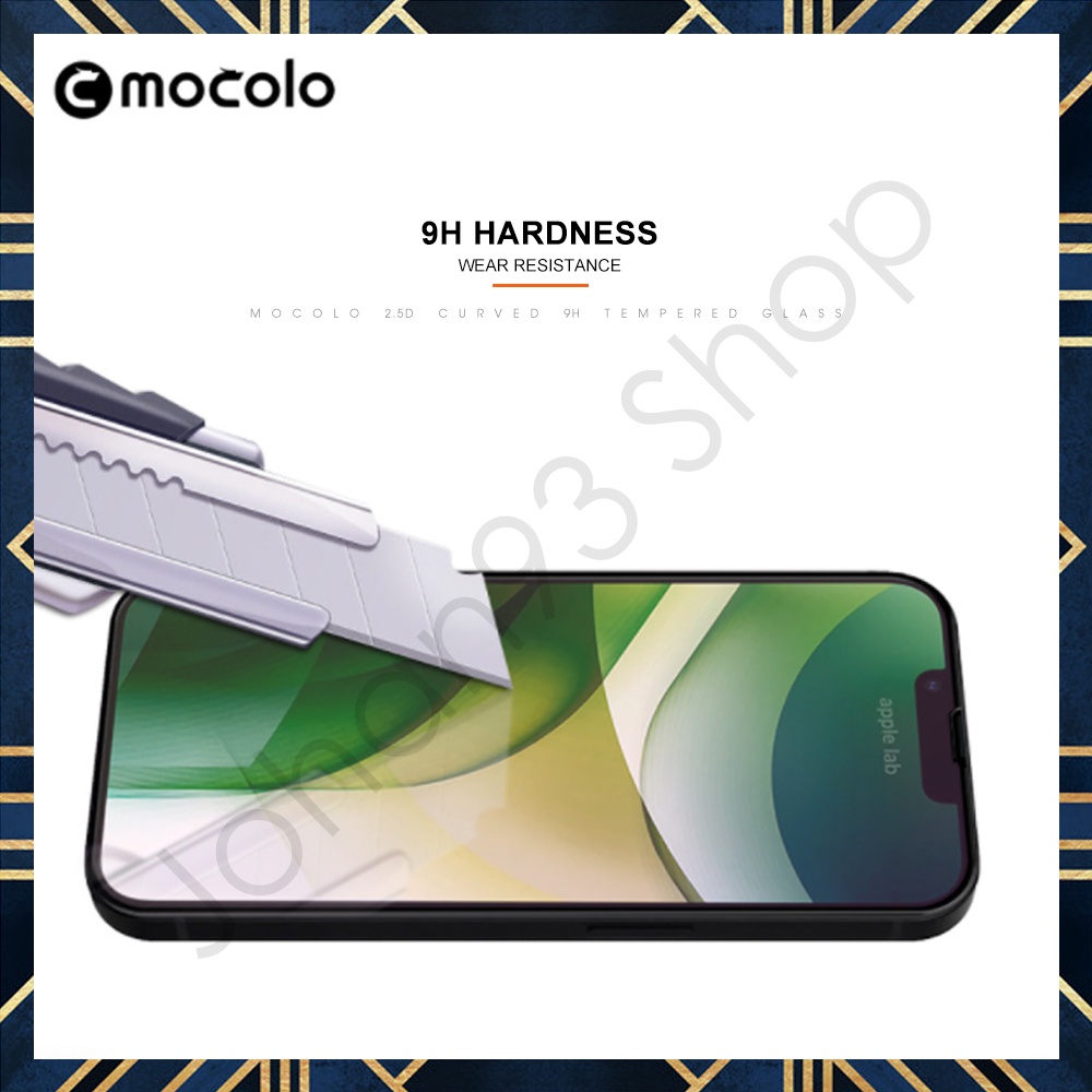 MOCOLO Tempered Glass iPhone 13 / 12 / 11 / Pro / Max / X / XS / XS Max Full TG GLASSFILM/SHIELD-2