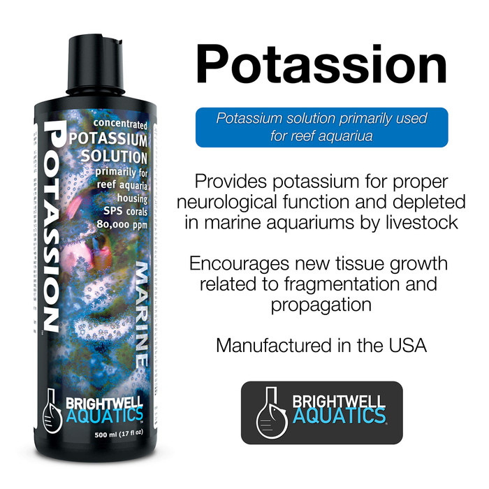 Potassion Brightwell Aquatics - Suplemen Fragmen Coral SPS 500 ml BW