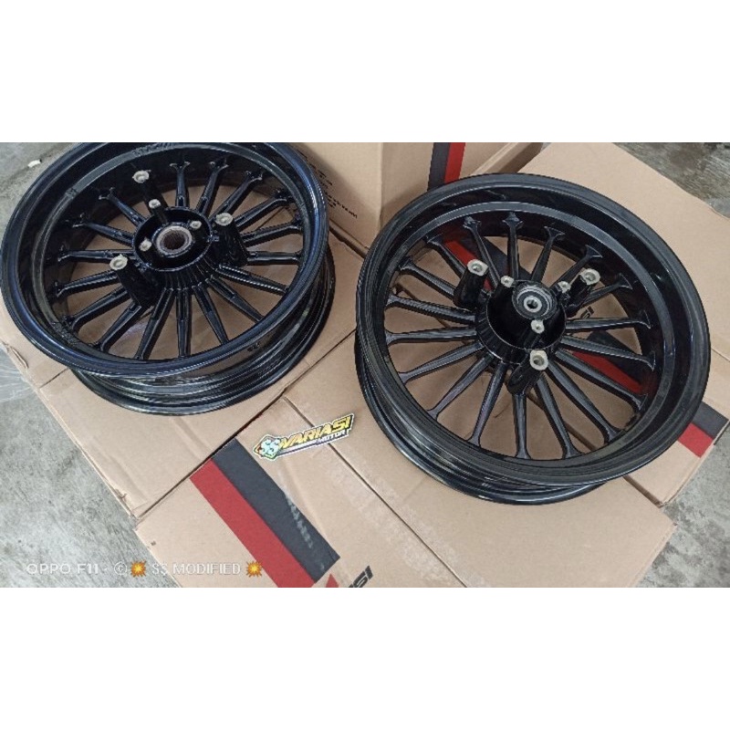 Velg Rossy Rossi Model Daytona Galaxy 2 Nmax Lama bekas