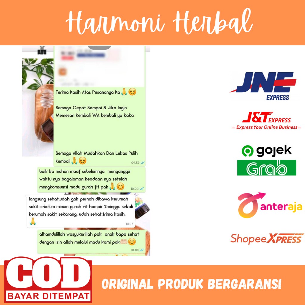 Madu Gurah Fiti ASLI - Obat Batuk Menahun - Obat Sesak Napas - Obat Batuk Berdahak Kering dan Gatal - Obat Sinusitis - Gurah Fit Original Obat Tbc Paru - Obat Gurah Keluarkan Lendir Tenggorokan Untuk Anak  & Dewasa-3