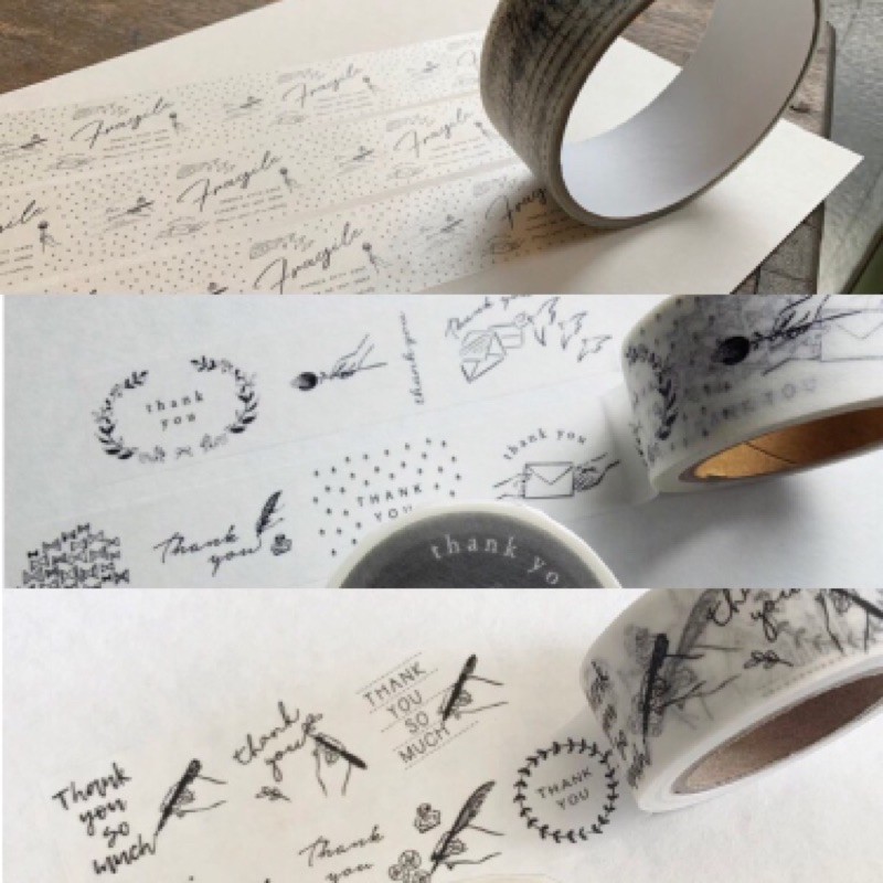 

Sample Oeda Letterpress Washi & Masking Tape (1 meter)