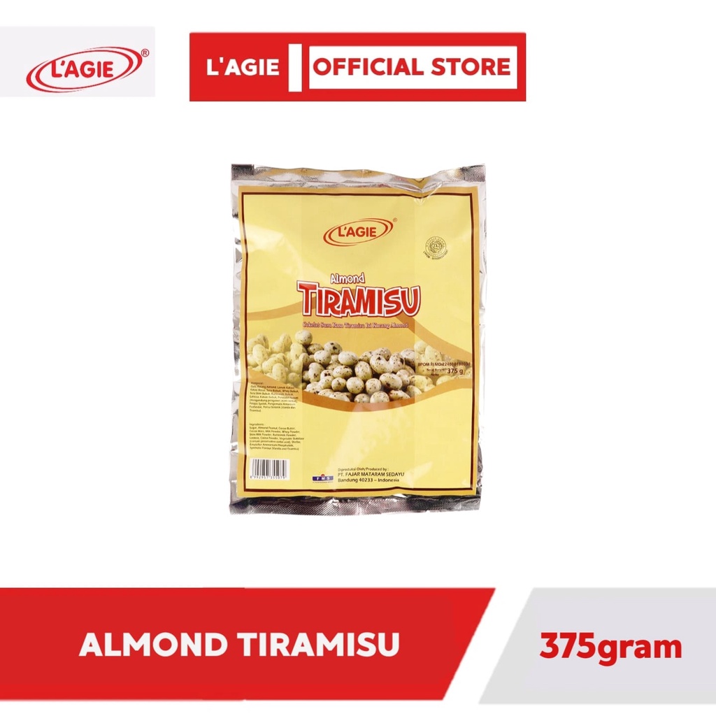 

Lagie Coklat Almond Tiramisu 375gr