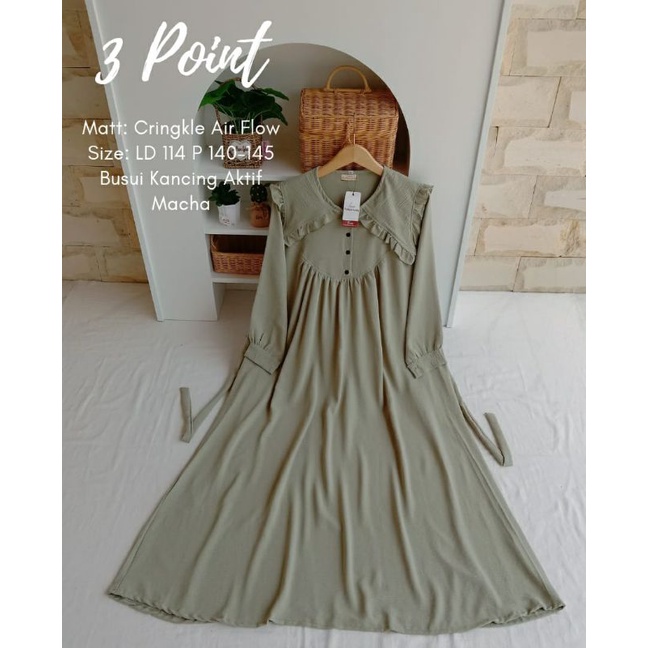 Gamis 3 point Air Flow
