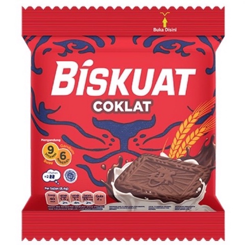 

BISKUAT ENERGI COKLAT 10 GR