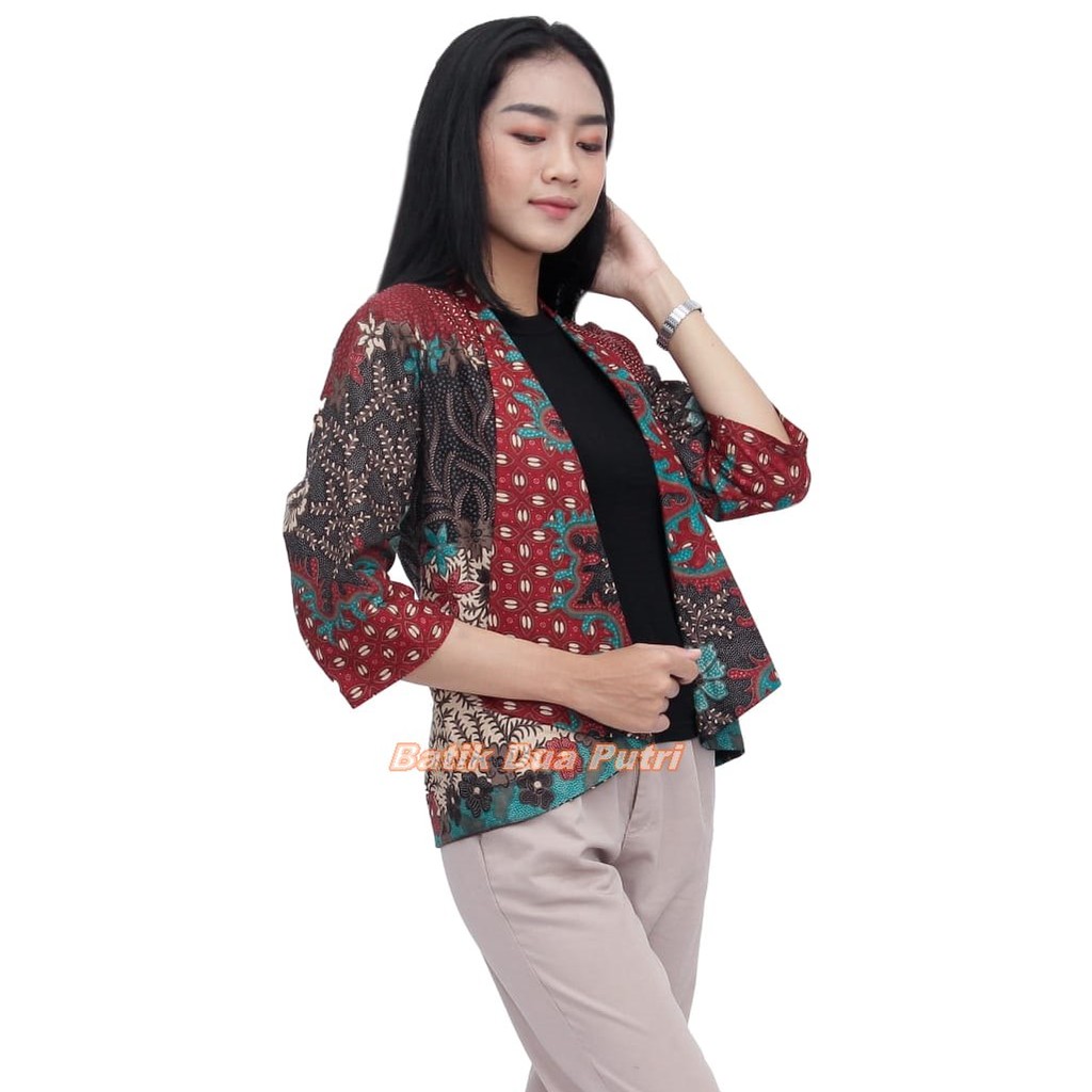 Batik Wanita BOLERO / OUTERWEAR Atasan Modern Size  S-M-L-XL-XXL-3L-4L-5L