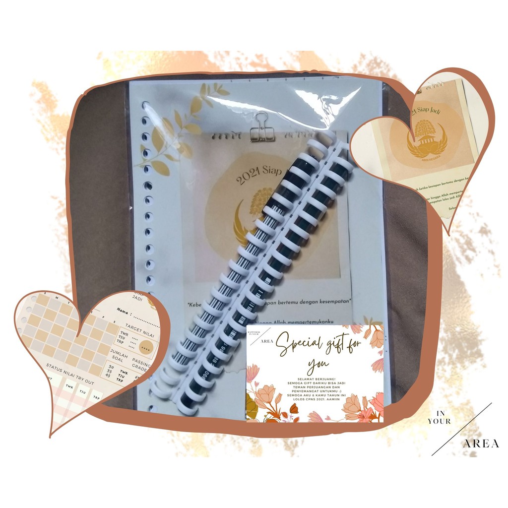 

JURNAL RANGKUMAN CPNS 2021 | A5 20 HOLES | REFILL BINDER EVALUASI TRY OUT CPNS 2021