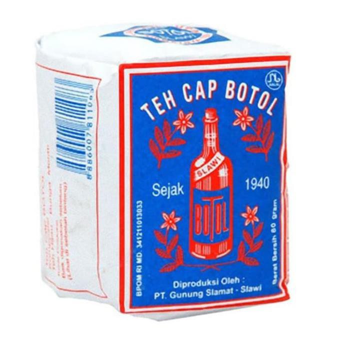 

Teh-Bubuk- Teh Cap Botol Biru ~ Teh Tubruk Melati Jasmine 80gr -Dijamin-Halal.