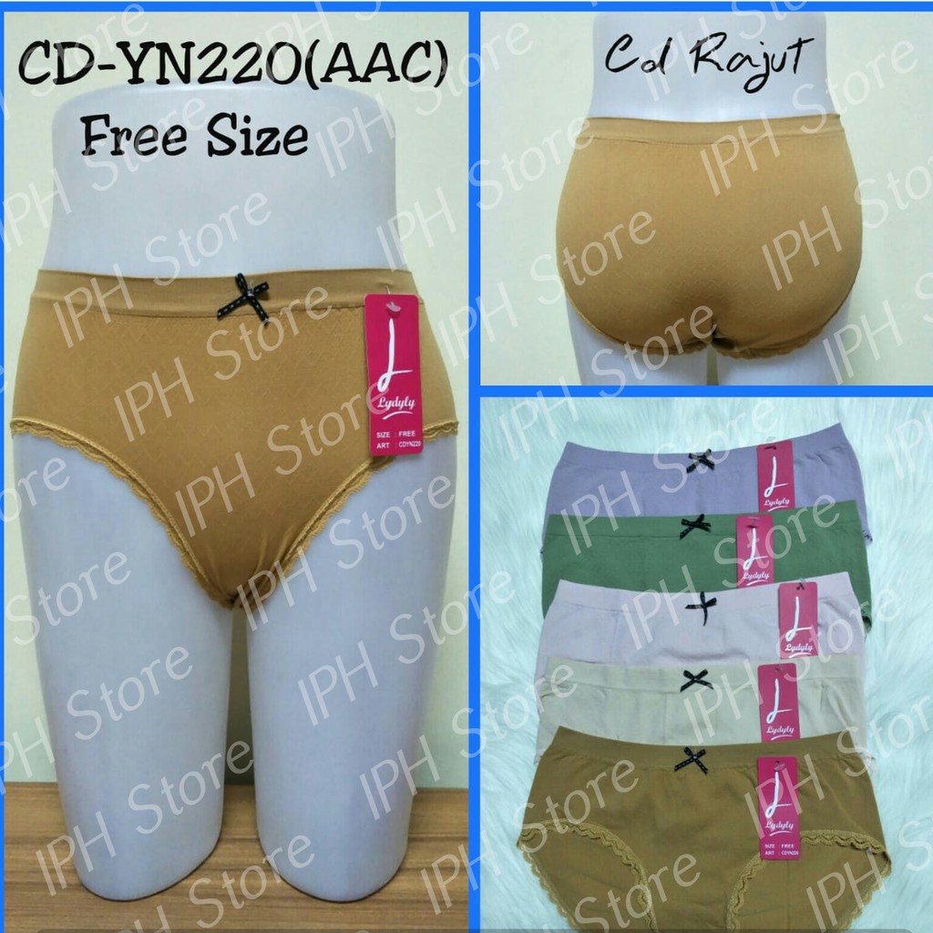 Celana Dalam / Underwear Wanita Lydyly CDYN 220 (Tinggi 23cm, Lingkar 56cm, Model Mini)