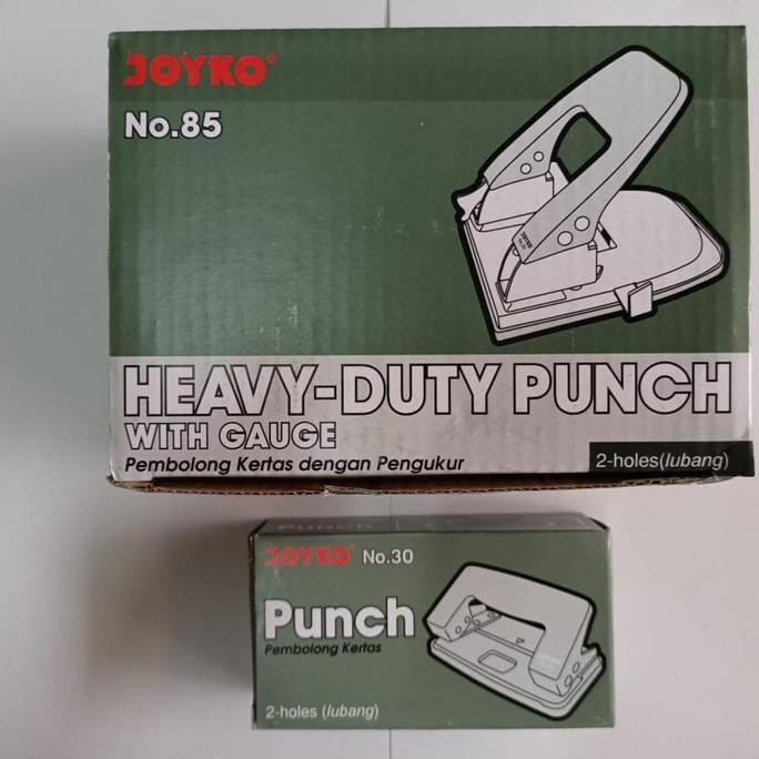 

PEMBOLONG KERTAS JOYKO 2 LUBANG NO. 85/ PUNCH