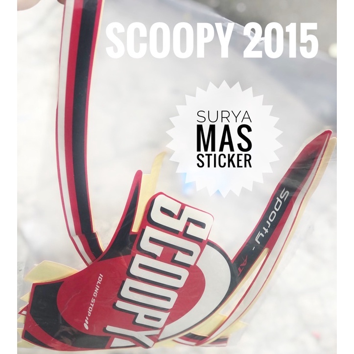 striping scoopy 2015 stiker lis bodi motor honda scopy