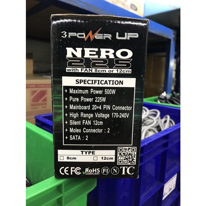 power up 500w, psu 500watt, power supply komputer 500w standard