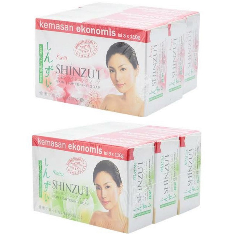 [JUMBO 100 GR X 3] ] Shinzui Soap 3 x 100 gr