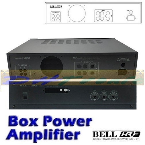 Box Amplifier HR3 HR-3 HRR3 Power Amplifier Stereo Box BELL Mp3 BGR Box Audio Sound System BELL