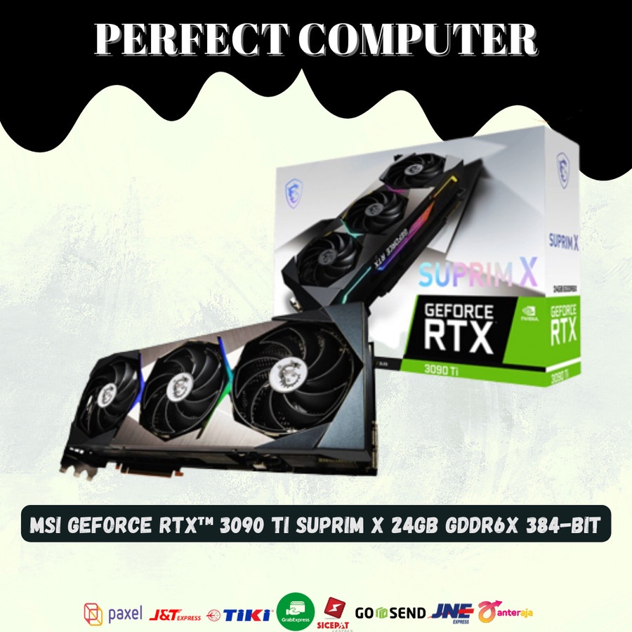 MSI GeForce RTX™ 3090 Ti SUPRIM X 24GB GDDR6X 384-bit