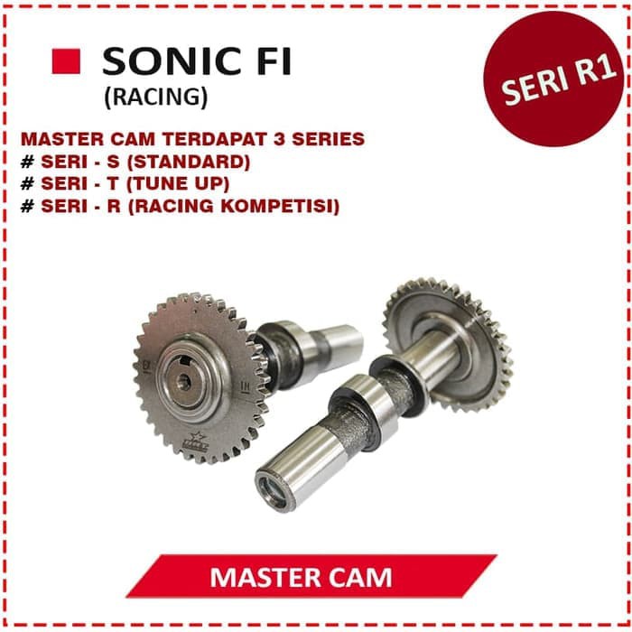 MASTER CAM BRT HONDA SONIC 150 FI TYPE R-1