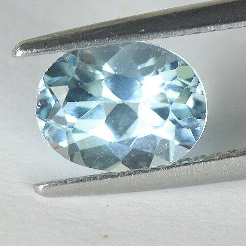 NATURAL SKY BLUE TOPAZ 2.20 ct  BRAZIL + Memo SKYLAB