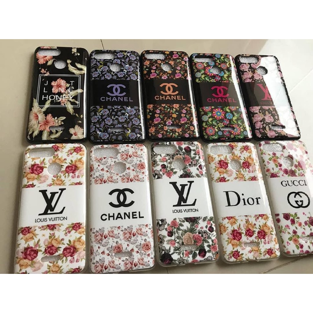 SAMSUNG J4 PRIME SOFTCASE GLOSSY FLOWER CASE MOTIF BUNGA