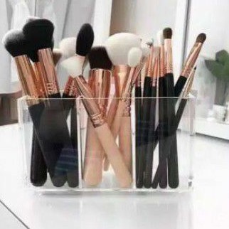 

tempat brush acrylic 3kotak ,brush holder akrilik
