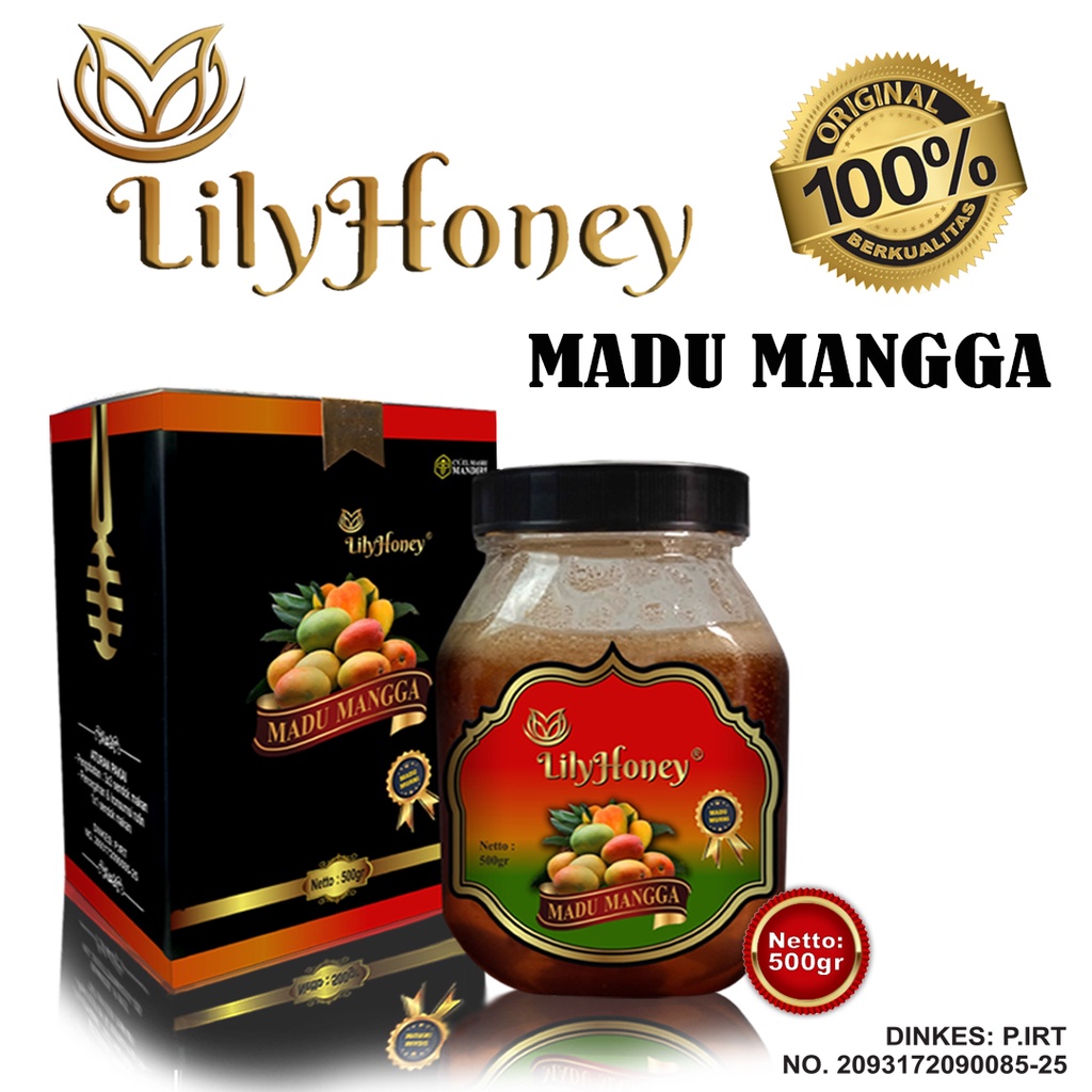 

MADU NYERI SENDI LILYHONEY MANGGA DARI EL MASRI 500gr
