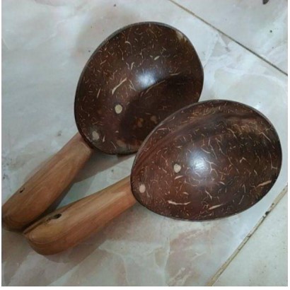 centong nasi batok kelapa / centong nasi tempurung kelapa / centong nasi kayu batok