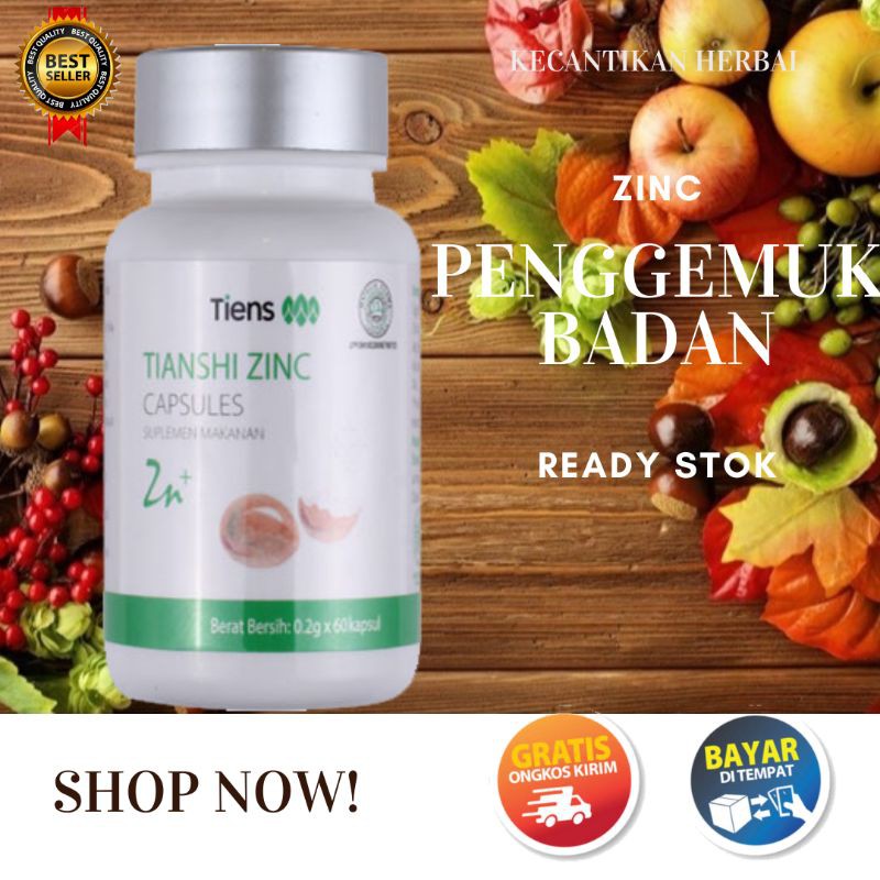 PENGGEMUK BADAN TIENS  ALAMI PERMANEN HERBAL || Isi: 20 kapsul (eceran)