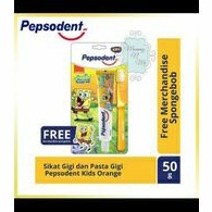 Pepsodent Pasta Gigi & Sikat Gigi Kids Orange Spongebob 50gr