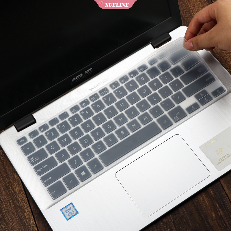 Cover Pelindung Keyboard Bahan Silikon Ultra Tipis Tahan Debu Untuk Asus Vivobook S14 Ux461 E406S 14 Inch