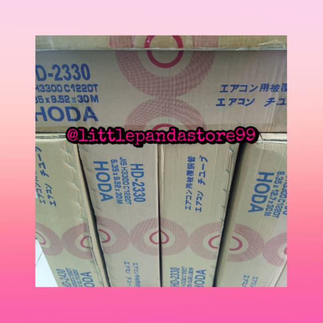 Pipa Ac 1/2 , 3/4 , 1 Pk Merk Hoda 1 Roll