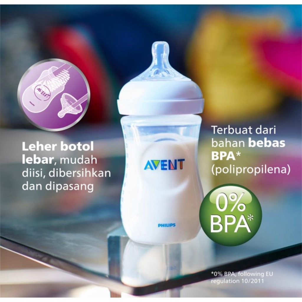 PHILIPS AVENT NATURAL SINGLE BOTTLE 260ML