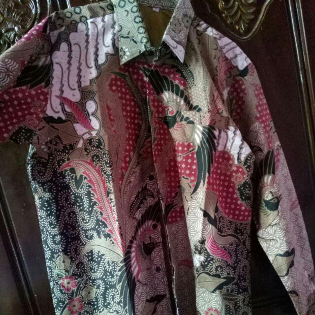 Peksi Galaran Kemeja Batik Pria Atasan Batik Baju Batik Pria Lengan Panjang Batik Modern By Dillan