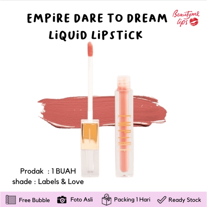 Empire Dare to Dream Liquid Lipstick (Labels &amp; Love)