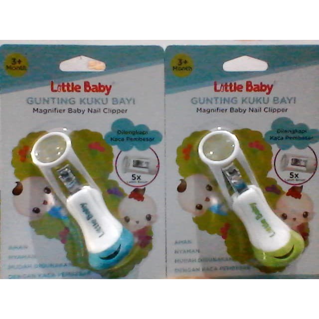 Little Baby Magnifer Nail Clipper gunting kuku