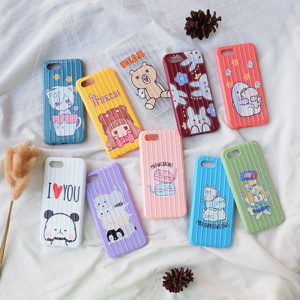 SOFTCASE KARAKTER REALME 5 5PRO 6 C11 C15 C2 CASE KOPER GAMBAR LUCU