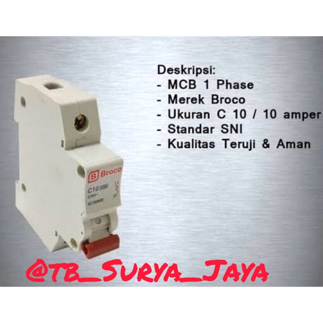 Harga mcb 10 ampere