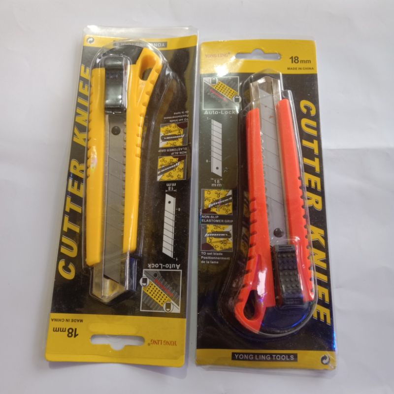 

Pisau cutter gagang plastik pisau cater