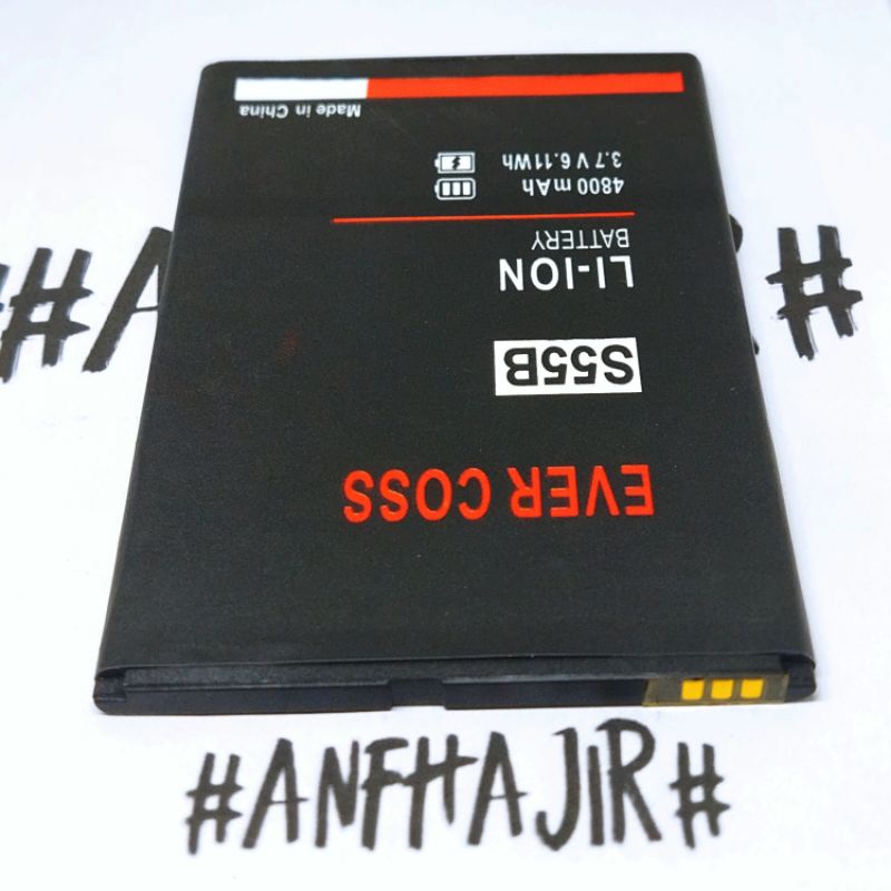 BATRE BATREI BATERAI BATTERY BATTERAY EVERCOSS GENPRO S55B S55 B S 55B S 55 B (4800 mAh) ORIGINAL BA