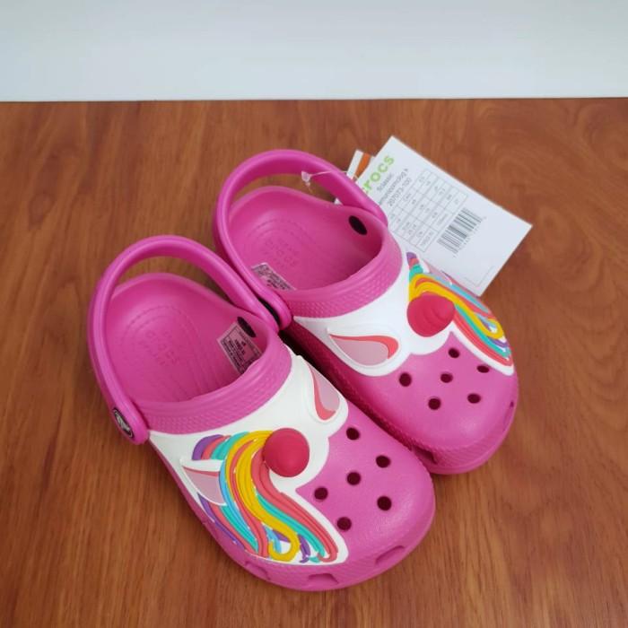 CROCS SANDAL ANAK UNICRON 3D CLOG KIDS ORIGINL CROCS PROMO