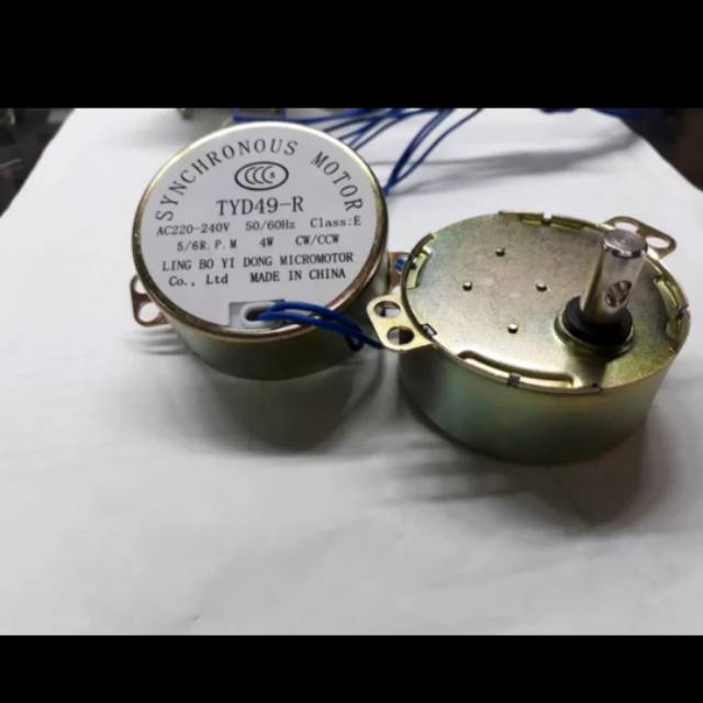 DINAMO/MOTOR ROTARI KIPAS ANGIN/MOTOR SYNCHRONOUS AC 220-240V