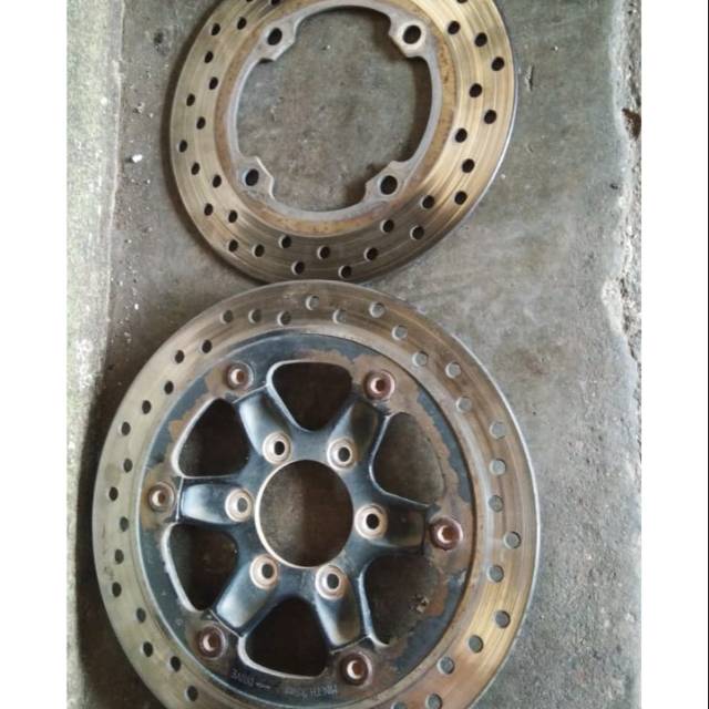 Disc cakram depan belakang tiger revo