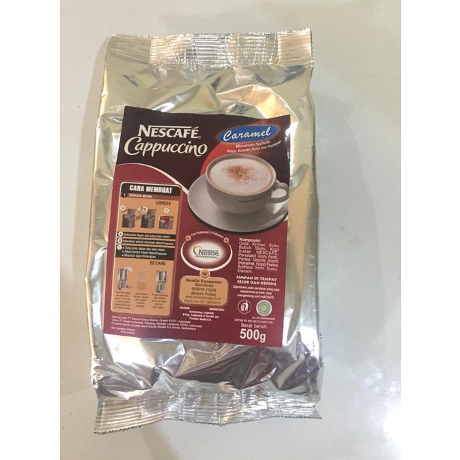 

Aman Nescafe Cappucino Caramel 500Gr Promo