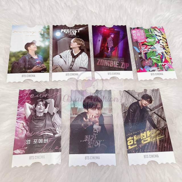 BTS 6th ARMY KIT Photo Ticket