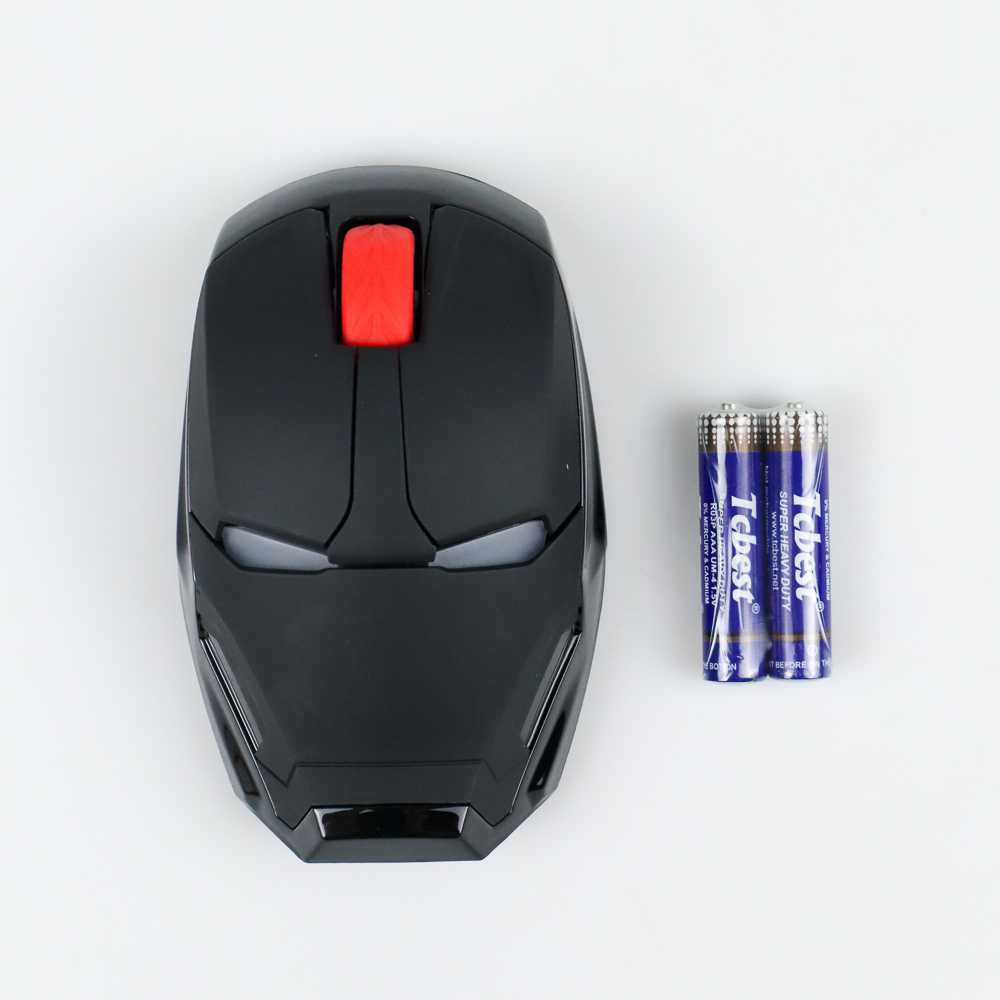 Taffware Mouse Wireless Optical Iron Man 2.4 Ghz - GFSK-M8 ( Al-Yusi )