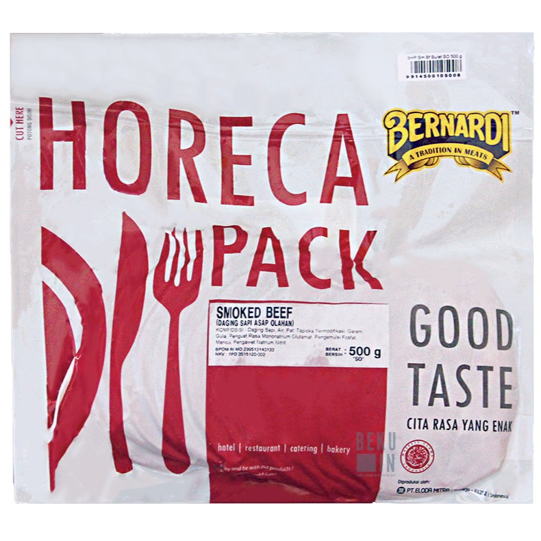 

Bernardi Horeka Smoke Beef Bulat / Round VP 500g