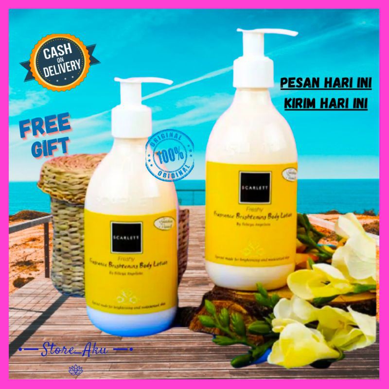 Scarlett Body Lotion Freshy Body Lotion Scarlett
