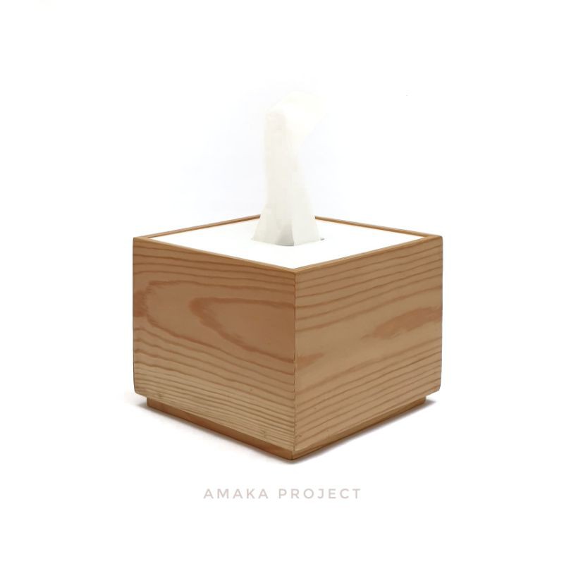 AMAKA - Tissue box - tisu box kayu - wooden acrylic